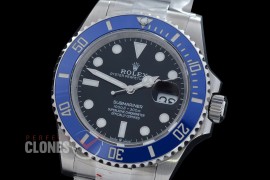 0 0 0 0 0 0 0 0 RLS-41-0073 QF 904L Steel 2020 41mm Submariner 126619LB SS/SS Black VR 3235 