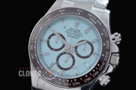 0 0 0 0 0 0 0 RLDS-126506-012 UFO-F 904L Steel Daytona 126506 SS/SS Ice Blue Bagutte Diamonds 4131 1-1 Free Sprung Balance Superclone - 72 Hours Power Reserve Movement 
