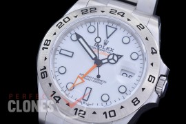 0 0 0 0 0 0 0 0 RLEX00821 V2 QF 904L Steel 226570 CHS Explorer II SS/SS White VR 3285