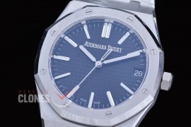0 0 0 0 0 AP15510-072 DDF AP15510ST Royal Oak Automatic SS/SS Black Asian Clone DD Calibre 4302 28800bph