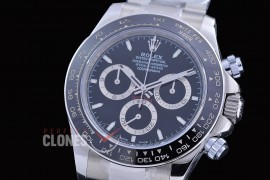 0 0 0 0 0 0 0 RLDS-126500-012 UFO-F 904L Steel Daytona 126500LN SS/SS Black Sticks 4131 1-1 Free Sprung Balance Superclone - 72 Hours Power Reserve Movement