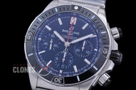 BLSCB01-44-101 TF Super Chronomat 44 Chrono SS/SS Black Sticks A-7750 28800