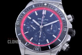 BLSCB01-44-102 TF Super Chronomat 44 Chrono SS/SS Black Sticks A-7750 28800