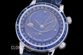 PPCL-6104-102A 3KF Celestial Grand Complication 6014 SS/LE Blue Asian Custom Calibre 240 LU CL