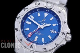 0 0 0 0 0 0 BLSA-44-103 ANF/OXF Avenger Automatic GMT 44mm SS/SS Blue Sticks Asia 2836