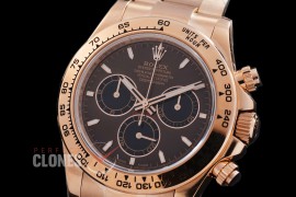 0 0 0 0 0 0 0 RLDFR-126505-016 UFO-F 904L Steel Daytona 126505 RG/RG Havanna Brown Sticks 4131 1-1 Free Sprung Balance Superclone - 72 Hours Power Reserve Movement 