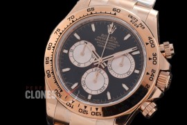 0 0 0 0 0 0 0 RLDFR-126505-018 UFO-F 904L Steel Daytona 126505 RG/RG Black Sticks 4131 1-1 Free Sprung Balance Superclone - 72 Hours Power Reserve Movement 