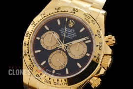 0 0 0 0 0 0 0 RLDF-126508-017 UFO-F 904L Steel Daytona 126508 YG/YG Black Sticks 4131 1-1 Free Sprung Balance Superclone - 72 Hours Power Reserve Movement 
