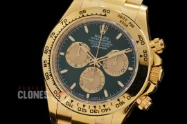 0 0 0 0 0 0 0 RLDF-126508-019 UFO-F 904L Steel Daytona 126508 YG/YG Green Sticks 4131 1-1 Free Sprung Balance Superclone - 72 Hours Power Reserve Movement 