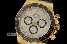 0 0 0 0 0 0 RLDF-126518-105RW QF 904L Steel Daytona 126518LN YG/CER/RU Gold Sticks 4131 Superclone - 72 Hours Power Reserve Movement / Extra Weighted