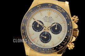 0 0 0 0 0 0 RLDF-126518-106RW QF 904L Steel Daytona 126518LN YG/CER/RU Gold Sticks 4131 Superclone - 72 Hours Power Reserve Movement / Extra Weighted