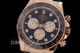0 0 0 0 0 0 RLDFR-126515-112RW QF 904L Steel Daytona 126515LN RG/CER/RU Black Diamonds 4131 Superclone - 72 Hours Power Reserve Movement / Extra Weighted