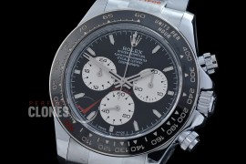 0 0 0 0 0 0 RLDS-126529-101W QF 904L Steel Le Mans Daytona 126529LN SS/CER/SS Black Sticks 4132 Superclone - 72 Hours Power Reserve Movement / Extra Weighted