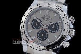 0 0 0 0 0 0 RLDS-126509-073W BTF 904L Steel Daytona 126509 SS/SS Rhodium Grey Sticks 4131 Superclone - 72 Hours Power Reserve Movement / Extra Weighted 222g