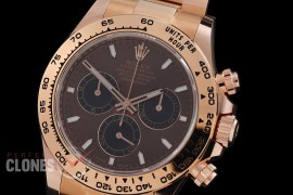 0 0 0 0 0 0 RLDFR-126505-075W BTF 904L Steel Daytona 126505 RG/RG Brown Sticks 4131 Superclone - 72 Hours Power Reserve Movement / Extra Weighted 222g