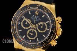0 0 0 0 0 0 RLDF-126518-072RW BTF 904L Steel Daytona 126518 YG/RU Black Sticks 4131 Superclone - 72 Hours Power Reserve Movement / Extra Weighted 162g