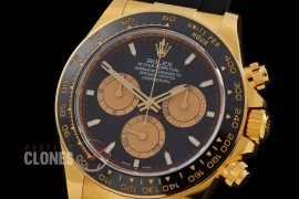 0 0 0 0 0 0 RLDF-126518-078RW BTF 904L Steel Daytona 126518 YG/RU Sunset Black Sticks 4131 Superclone - 72 Hours Power Reserve Movement / Extra Weighted 162g