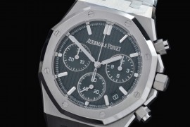 AP26240-034 TOP-F Royal Oak Chronograph 26240 SS/SS Green DD-4401, 1-1 Replication 