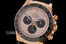 RLDFR-126515-076RW BTF 904L Steel Daytona 126515 RG/RU Rose Gold Sticks 4131 Superclone - 72 Hours Power Reserve Movement / Extra Weighted 162g