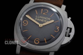 0 0 0 0 0 0 0 0 PN1628Q01 HWF Pam 1628 Q Series Luminor 1950 3 Days SS/LE Black P-3000 Superclone