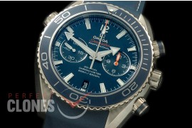 OMCPO45-304R Planet Ocean Chrono TI/RU Blue A-7750