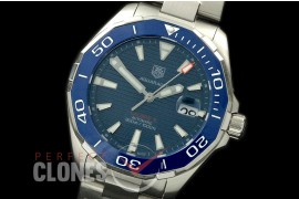 TGAQ00103 Aquaracer Calibre 5 SS/SS Blue J-Qtz