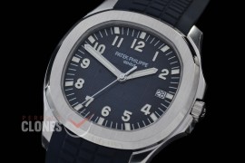 0 0 PPAQ-5167-013 DDF Aquanaut 5167 42mm SS/RU Blue Asian Clone Calibre 324SC