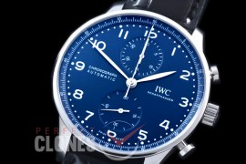 0 IWPG-150-053 ZF 3716 Portugieser Chrono 150 Years Edition SS/LE Blue A-7750