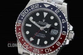 0 0 0 0 0 0 0 0 0 0 0 RLGS00723J QF 904L Steel GMT 126710BLRO Pepsi SS/SS Jubilee Black DD 3285 CHS Free Sprung 
