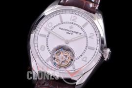 0 0 0 VC-56-021 Fiftysix Tourbillon SS/LE White Asian Seagull Flying Tourbillon 