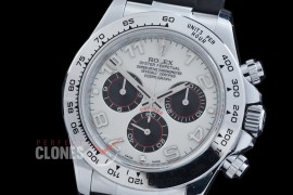 0 0 0 0 0 0 0 0 RLDS-4130-888RW QF V11 904L Steel Daytona 116519 SS/RU White Numeral 4130 Superclone - 72 Hours Power Reserve Movement / Extra Weighted