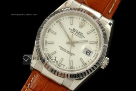 RDJMS10101 LE White Dial Stick Markers Swiss Eta 2836-2