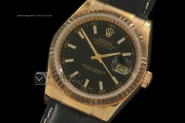 RDJMF10102 LE Black Dial Stick Markers Swiss Eta 2836-2