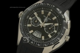 TG10081 New Mercedes SLR Chrono SS Black Quartz Working Chronos