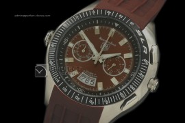 TG10082 New Mercedes SLR Chrono SS Brown Quartz Working Chronos