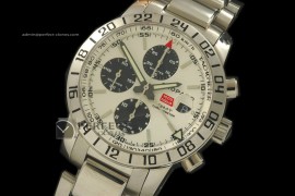 CP10039 Mile Miglia GMT Chrono SS White/Black A-77528800bph