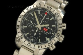 CP10037 Mile Miglia GMT Chrono SS Black A-77528800bph