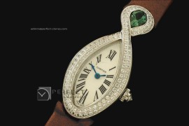 CARB10003 Ladies WG Diamonds/Sapphire Baignoire