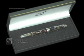 MBP1037 Homage's Ed Andrew Carnegie Maroon/Skeleton Rollerball