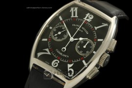 FMCA10001 Casablanca Chronograph SS Black, Working Chronograph
