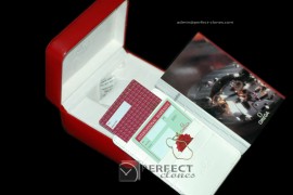 OMBX10001 Original Design Red Leather Boxset for Omega Watches