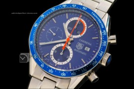 TG01001 Brad Pitt Special Ed Carrera Chrono SS Blue A-7750 28800