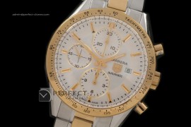 TG01003 Carrera Automatic Chronograph TT White A-77528800bph