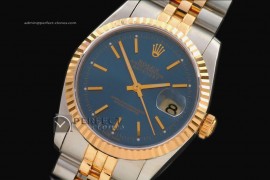 RDJMT100714K Wrapped Blue Dial Stick Markers Swiss Eta 2836