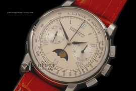 AL10008 Datograph Chrono/Moon Phase Cream Working M/Chronos