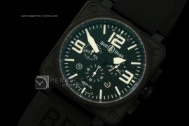 BO10021 BR Instrument 01-94 Chrono PVD C/F Black 46mm Swiss Qtz