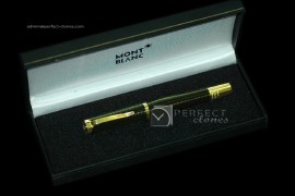 MBP1053 Writer's Edition Virginia Woolfe Black/Gold Fountain