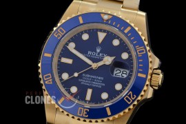 0 0 0 0 0 0 0 0 RLSF-41-0072 QF 904L Steel 2020 41mm Submariner 126618LB YG/YG Blue VR 3235 