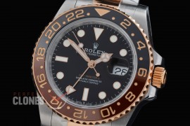 0 0 0 0 0 0 0 0 0 0 0 RLGTR00701W QF 2024 904L Steel GMT 126711CHNR SS/RG Oyster Black DD 3285 CHS Free Sprung - Extra Weighted 