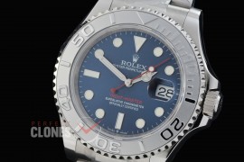0 0 0 0 RYMEN00832 QF 126622 904L Steel Yachtmaster Men SS/SS Midnight Blue DD 3235 72 Hrs Reserved - Free Sprung Movement 